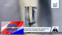 Babae, patay matapos paluin ng martilyo sa ulo at saksakin ng dating nobyo | Unang Balita