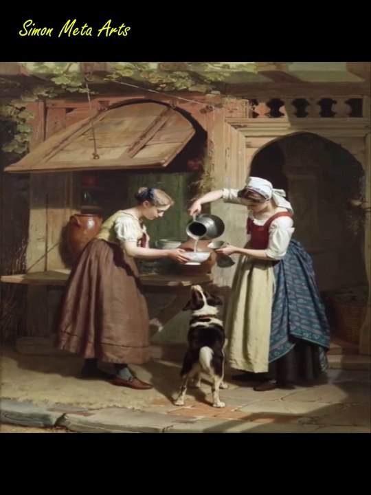 AI-Enhanced Masterpieces: Bringing Iconic Paintings to Life with a Modern Classical Christmas Experience