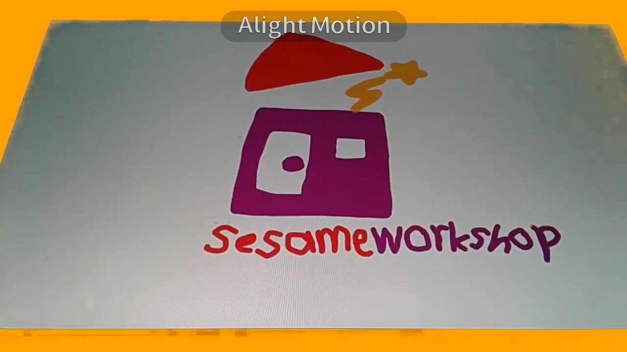 Sesame Workshop Logo Bloopers in Orange Effect