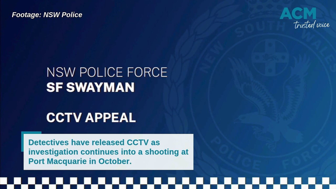 CCTV footage released as investigation into alleged shooting continues