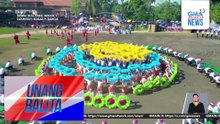 Field demo na may temang "Christmas through the years," paandar ng mga estudyante ng Dusita Nat'l High School | Unang Balita