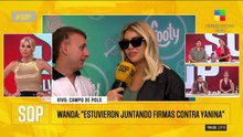 WANDA NARA MANO A MANO CON YANINA