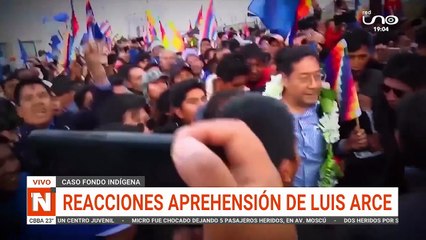 REACCIONES A LA APREHENSIÓN DE ARCE