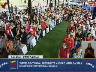 Presidente Maduro: Más de 300 millones de dólares han sido invertidos en los proyectos comunales