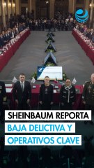 Avances en seguridad marcan primeros meses del gobierno Sheinbaum