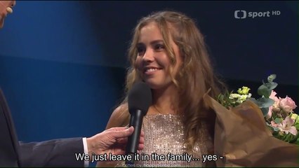 Jana Kovackova Talent of the Year