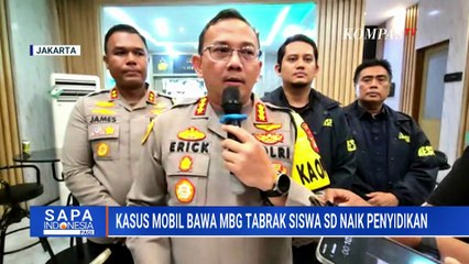 Deret Fakta Mobil MBG Tabrak Siswa di Cilincing: 12 Korban Dirawat, Kasus Naik Sidik | SAPA PAGI