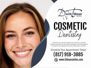 Dr. David Tillman on Cosmetic Dentistry