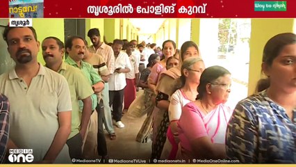 തദ്ദേശ തെരഞ്ഞെടുപ്പിന്റെ രണ്ടാം ഘട്ടം ഏഴ് ജില്ലകളിൽ പോളിങിൽ ഏറ്റവും പിന്നിലായി തൃശൂർ