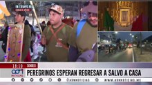 Entre cansancio y devoción: así avanzan los peregrinos hacia la Basílica de Guadalupe