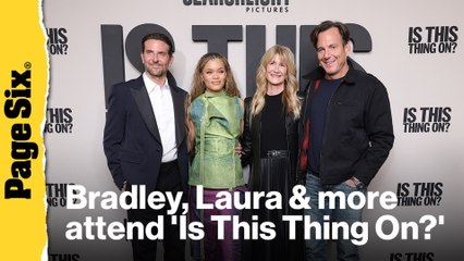 Bradley Cooper, Laura Dern, Will Arnett attend 'Is This Thing On?'  New York screening