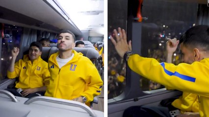 Ángel Correa vive su primera final en la Liga MX con Tigres y así lo vive con la afición