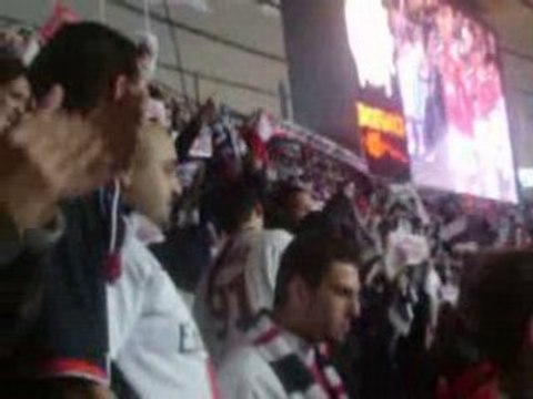 entrée des joueurs étage auteuil psg lyon