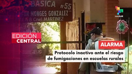 Crece el número de escuelas afectadas por fumigaciones en Paraguay