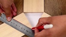 Quick hack for perfect wood lining🛠️