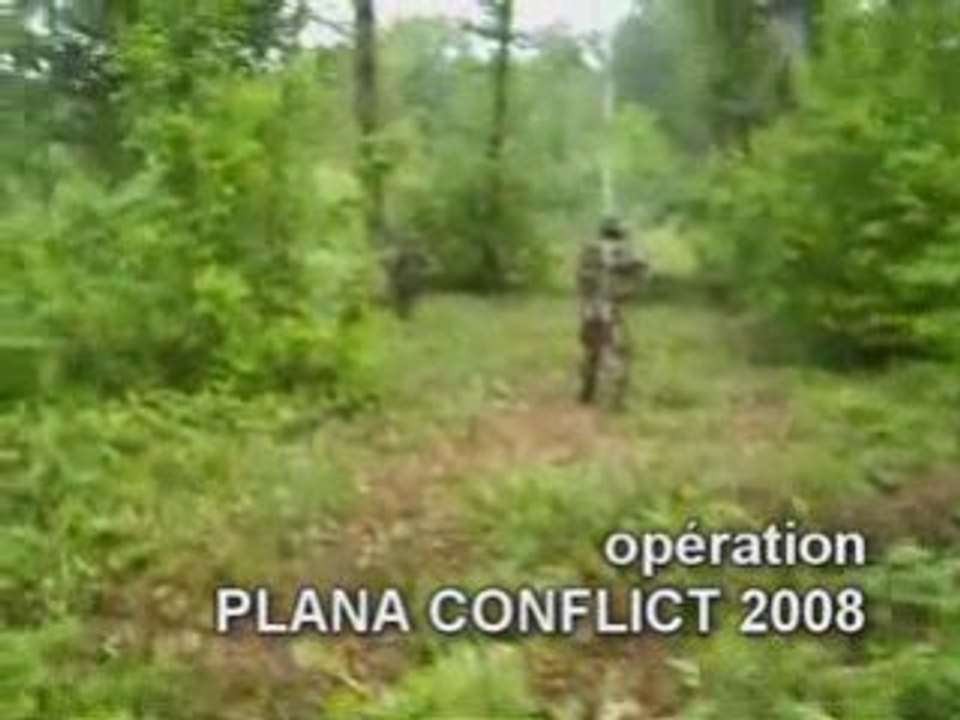 Opération Plana Conflict 2008 à Yerres (91)