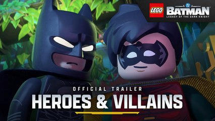 LEGO® Batman Legacy of the Dark Knight - Trailer date de sortie