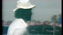 Vinothen John Pick the Wicket of Ijaz Ahmad 17th Match at Faisalabad, Oct 25 1987