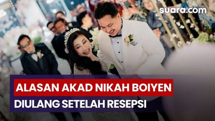 Akad Nikah Boiyen Sempat Diulang Usai Resepsi, Ini Penyebab Ijab Kabulnya Dianggap Tidak Sah