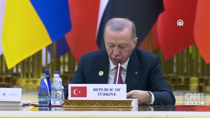 SON DAKİKA... Cumhurbaşkanı Erdoğan, Putin ile bir araya geldi