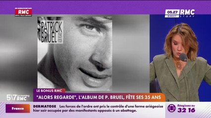 Le bonus RMC : "Alors regarde", l'album de Patrick Bruel, fête ses 35 ans - 12/12