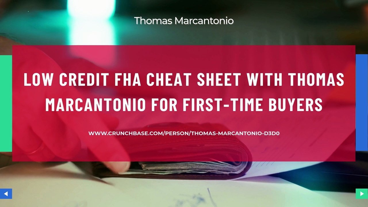 Watch This Before Applying — FHA Tips with Thomas Marcantonio for Low Scores