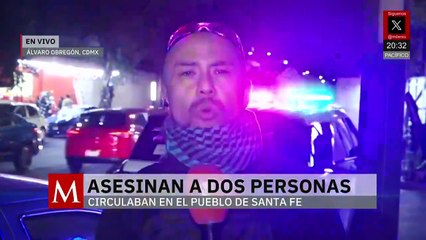 Asesinan a balazos a dos jóvenes en la alcaldía Álvaro Obregón