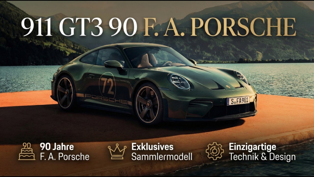 911 GT3 90 F. A. Porsche: Besondere Ausstattungen und Highlights