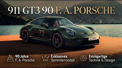 911 GT3 90 F. A. Porsche: Besondere Ausstattungen und Highlights
