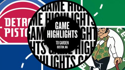 Boston Celtics vs Detroit Pistons Full Game Highlights 2025 NBA Season