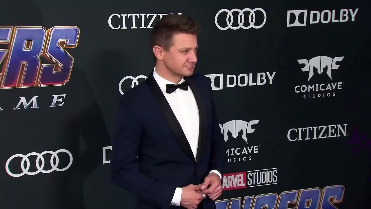 Jeremy Renner Spends Quality Time With Daughter Ava While Riding Scooter Around His Home