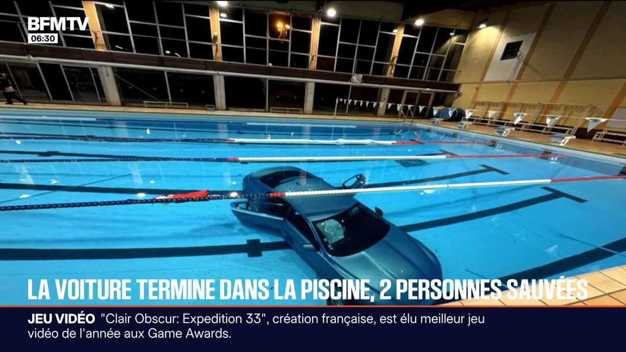 Une voiture a terminé sa course dans le bassin d'une piscine à La Ciotat, les deux passagers sauvés