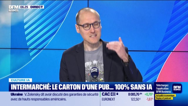 Culture IA : Intermarché, le carton d'une pub... 100% sans IA, par Anthony Morel - 12/12