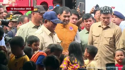 Prabowo ke Warga Aceh Tamiang: Saya Minta Maaf Kalau Masih Ada yang Belum