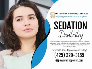 Dr David Hopewell on Sedation Dentistry