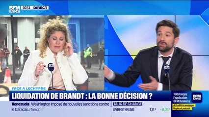 Emmanuel Lechypre face à Raphaël Legendre : Liquidation de Brandt, la bonne décision ? - 12/12