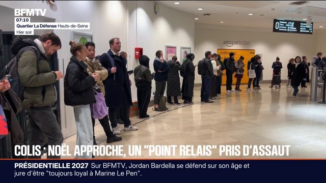 Je pense que je vais éviter de revenir : un point relais pris d'assaut à quelques jours de Noël