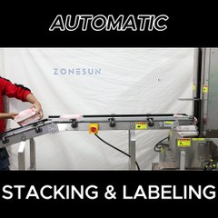 Automatic Stacked Dual-Side Labeling Machine for Wet Wipes & Bundle Packs