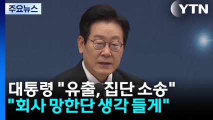 이 대통령 "국민에 피해 주면, 회사 망한단 생각 들게 해야" / YTN