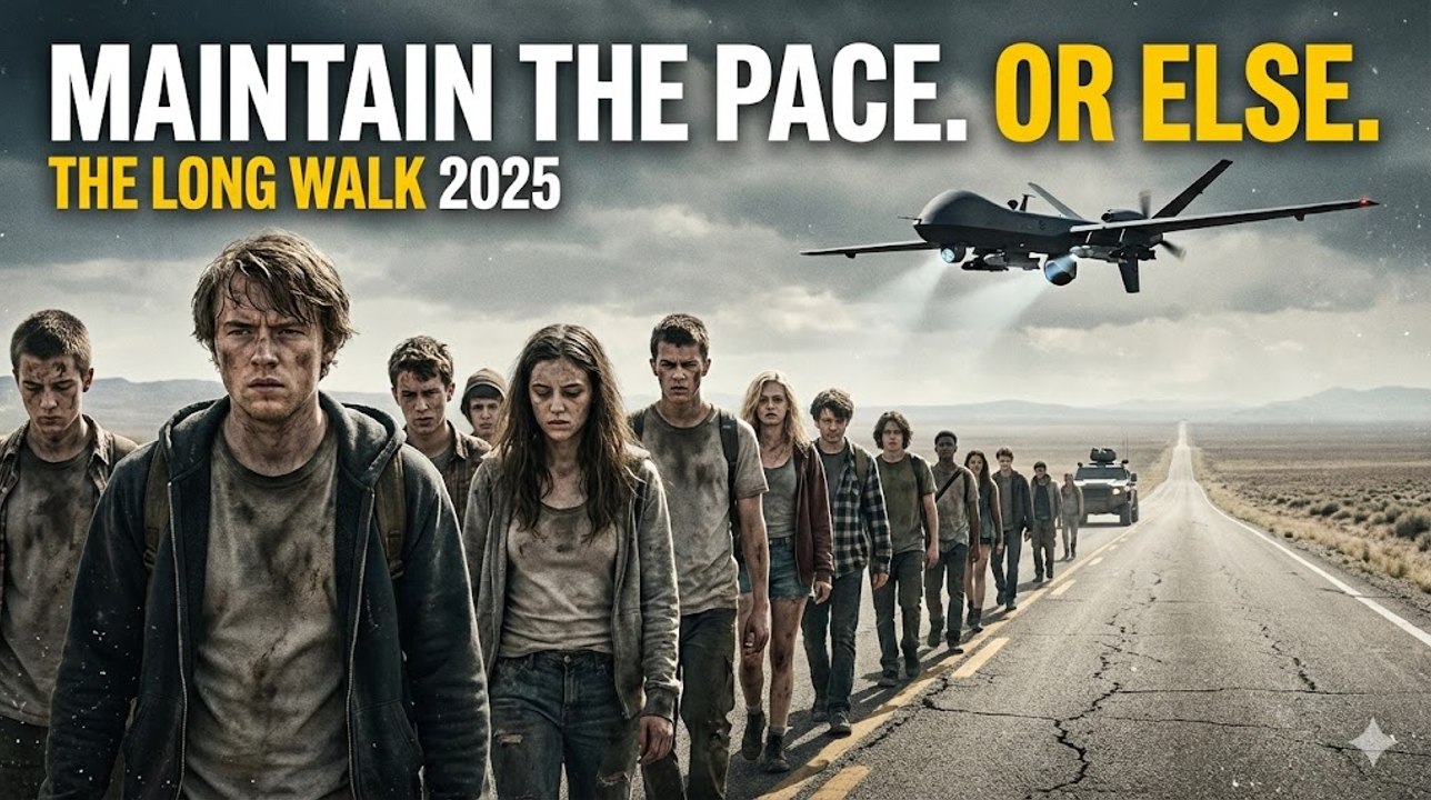 THE LONG WALK 2025: Stephen King's Deadly Survival Game - Cooper Hoffman Thriller