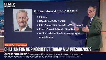 Chili: qui est José Antonio Kast, fan de Pinochet et de Donald Trump, favori de l'élection présidentielle?