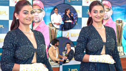 Akshara Singh Joins Celebrations At BIPL Season 5 Announcement on Lal Yadav’s Birthday