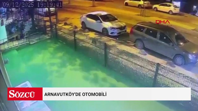 Arnavutköy'de otomobilin çarptığı yaya ağır yaralandı