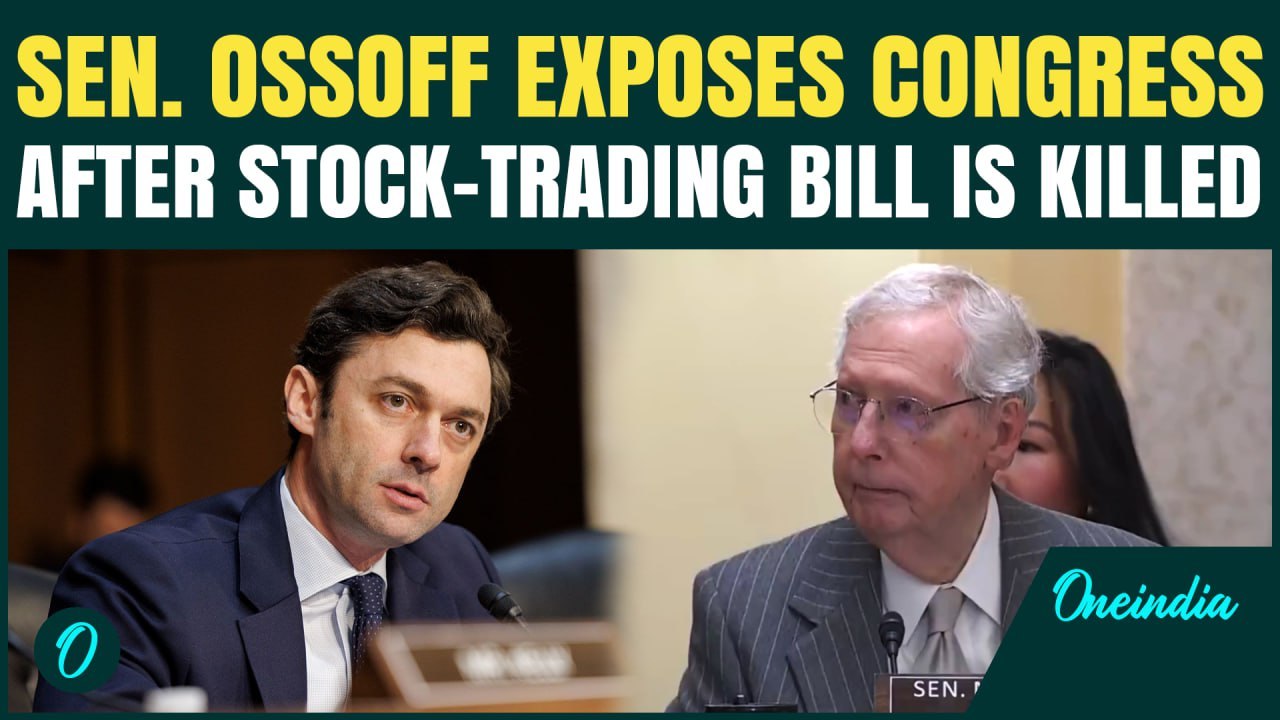 VIDEO: Ossoff EXPLODES After Stock-Trade Ban Bill Is Killed, ‘Stocks or Public? Leaders Must Choose