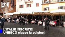 La cuisine italienne inscrite à l'UNESCO : patrimoine de l'humanité!
