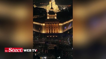 Bulgaristan'da tarihinin en büyük protestolarından biri yapıldı