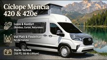 Cíclope Mencía 420e: Perfekter Camper mit Solarpaket und Naturstein-Bad