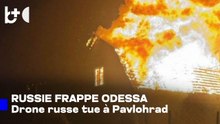 Les Russes ont frappé maisons et infrastructures civiles à Odessa, victimes à Pavlohrad