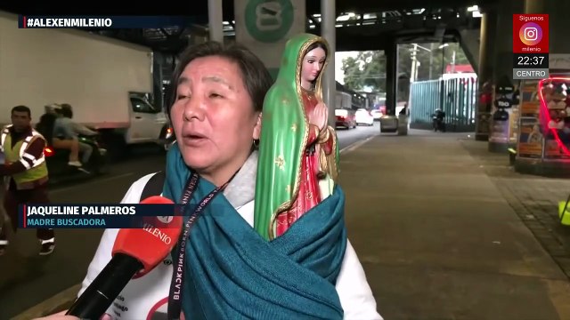 Familias buscadoras comparten testimonios en camino a la Basílica de Guadalupe
