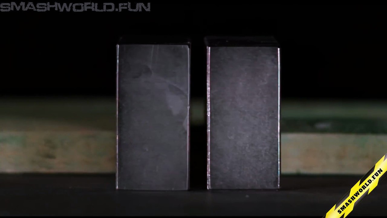 Magnet collision shatter